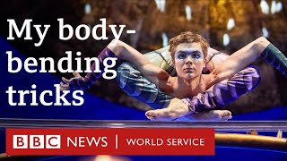 Cirque du Soleil Circus contortionists incredible feats  BBC World Service Outlook [upl. by Boycey675]