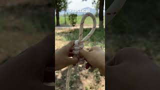 Very useful knot you may need itknotskill knotwork practical knot [upl. by Anasxor]