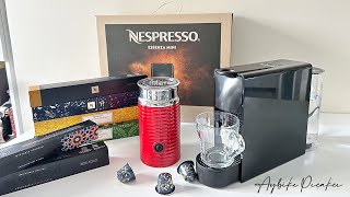 DETAYLI İNCELEME  NESPRESSO ESSENZA MİNİ C30 KAHVE MAKİNESİ  Aeroccino 3 Süt Köpürtücü  Kapsüller [upl. by Yrakcaz]