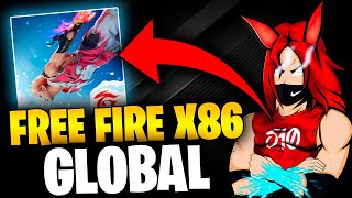 FREE FIRE X86 GLOBAL 🚀 DOWNLOAD [upl. by Onitram382]