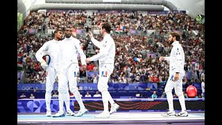 Mention des résultats escrime Jour 7 JO2024 02082024🤺 [upl. by Ihculo]