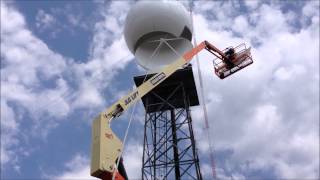 18ft Radome Installation [upl. by Gabrielli124]