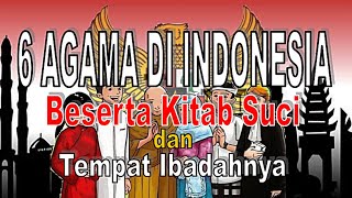 Mengenal 6 AGAMA di INDONESIA2020 [upl. by Ticknor]