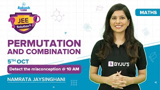 JEE Mains 2024 PYQs  Permutations And Combinations  Maths  Namrata Maam [upl. by Swan]