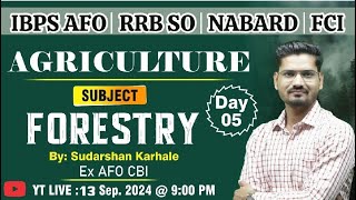 BASIC CONCEPT SERIES OF AGRICULTURE  FORESTRY  5  By Sudarshan Karhale Sir [upl. by Bushey838]