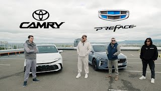 ЧЕСТНОЕ СРАВНЕНИЕ GEELY PREFACE И TOYOTA CAMRY [upl. by Johny]