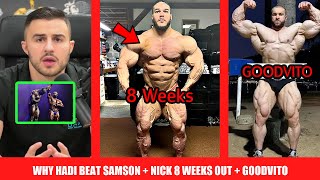 Nick Walker Update  Head Judge Explains Why Hadi Beat Samson Again  GoodVito 25 Weeks Out  MORE [upl. by Corydon]