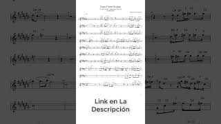 Eran Cien Ovejas Partitura Saxofón Alto Tenor Soprano Flauta y Violín shorts [upl. by Harding]