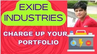 Exide industries Stock for short term gains [upl. by Etnauq]