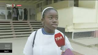 Exames finais em Luanda  Alunos da 6Âª e 12Âª classes realizam exames de avaliacÌ§aÌƒo [upl. by Acinehs]