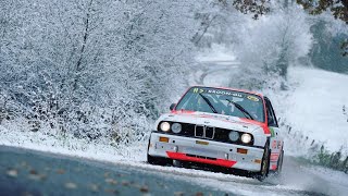 OnBoard BMW M3 E30 Thierry Neuville  LifeLive  Spa Rally 2022 [upl. by Kaenel]