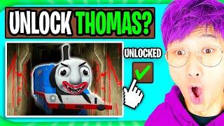 UNLOCKING THOMAS amp FRIENDS In POPPY PLAYTME NEW SECRET SKIN [upl. by Esdnyl]