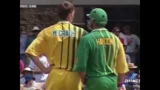 Glenn Mcgrath vs Matthew Hayden Ugly Cricket Fight Sledging [upl. by Sally745]