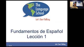 Spanish Foundations Lesson 1 [upl. by Aelahs]