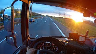 Exciting POV Truck Drive in DAF XF 106 Through Scenic French Routes [upl. by Adeuga]