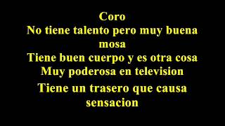 Willie Colon Talento de television Letra [upl. by Ahcropal304]