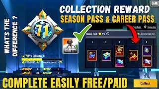 BGMI Collection Reward  Season amp Career 😍  How To Complete For Free 🤔  Androgamer Malayalam [upl. by Eamanna]