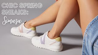 Chic Spring Sneaks Simasa  Vionic Shoes [upl. by Phenica]