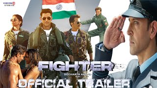 Fighter OFFICIAL TRAILER  Hrithik Roshan  Deepika Padukone  Anil Kapoor  Siddharth  25 Jan 2024 [upl. by Mialliw]