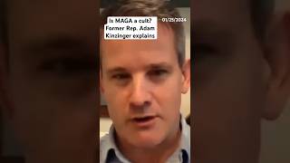 Why former Rep Adam Kinzinger thinks MAGA is a cult [upl. by Oninrutas]