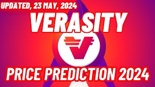 Verasity VRA Crypto Coin Price Prediction 2024  Updated 23 May 2024 [upl. by Kessia]