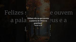 Felizes são os que ouvem a palavra de Deus e a guardam [upl. by Farly863]