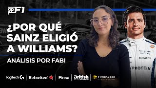 ¿Por qué Carlos Sainz decidió fichar por Williams by Fabi [upl. by Chatterjee101]