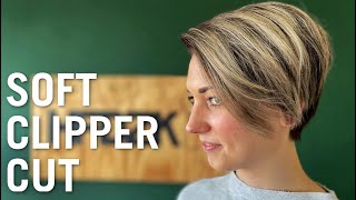 A soft clipper cut  HFDZK HOW TO CUT HAIR TUTORIAL ASMR SCISSORS AND CLIPPERS [upl. by Neeliak]