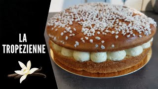 La Tropezienne  Recette facile de la brioche et crème diplomate vanille [upl. by Ritch289]