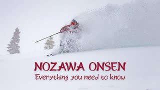 Nozawa Onsen Ski Resort Review  野沢温泉 [upl. by Odnala]