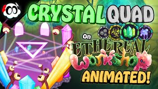 My Singing Monsters  CRYSTAL QUAD on Ethereal Workshop WhatIf ANIMATED [upl. by Ahseirej]