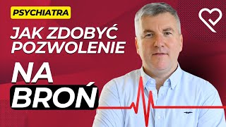 Psychiatra o POZWOLENIU NA BROŃ Nawet osoba z zaburzeniami może je otrzymać [upl. by Syxela]