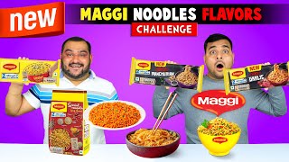 Trying New Flavors Of Maggi Noodles  Maggi Noodles Challenge  Viwa Food World [upl. by Tower996]