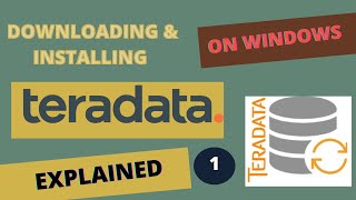 Teradata Installation On Windows Machine Install VMWare Teradata TTU amp Teradata Studio [upl. by Adnaw]