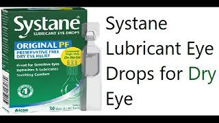 Systane Lubricant Eye Drops for Dry Eye [upl. by Ecinereb]