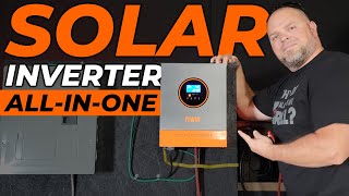 OFFGRID  PowMR 3000W 24v All In One Solar Inverter Charger [upl. by Anaidiriv]