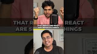 React vs Redux Know the Difference ft Akshay Saini shorts [upl. by Elidad]