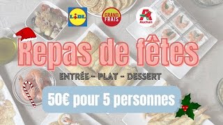 Repas complet de réveillon avec un petit budget [upl. by Nydia]