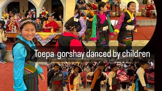 Sonam Losar 2024 Toeshey dance  children Nepalpart 2 [upl. by Evey]