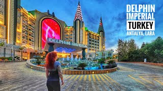 🇹🇷Delphin Imperial Hotel 5TÜRKIYE AntalyaFull TourPart1HotelPoolsAnimationEvents2023 Nov [upl. by Innor]