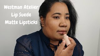 Westman Atelier Lip Suede Matte Lipsticks [upl. by Orlina]