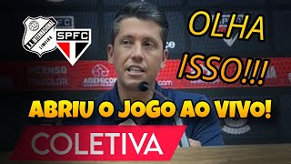 CARPINI ABRE O JOGO SOBRE JAMES RODRÍGUEZ COLETIVA THIAGO CARPINI INTER DE LIMEIRA 0X3 SÃO PAULO [upl. by Navert229]