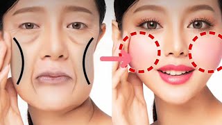 How To Get Beautiful Apple Cheeks amp Lift Sagging Cheeks Mouth Corner បំបាត់ថ្ពាល់ផត  Beauty Hacks [upl. by Shepherd]