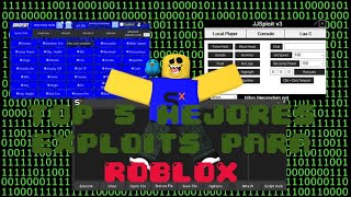 TOP 5 MEJORES EXPLOITS PARA ROBLOX [upl. by Mazur430]