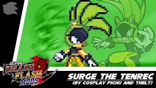 SSF2 Mods Showcase Surge the Tenrec by cosplaypichu6798 and Thelt122 [upl. by Abdella611]