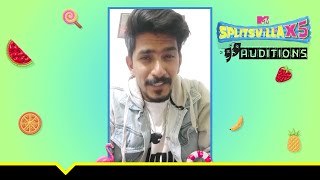 MTV Splitsvilla 15  Masaledaar Audition  Akshay Jadhav [upl. by Nyladgam]