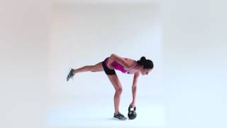 One Kettlebell Single Leg Deadlift [upl. by Thenna]