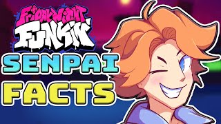 Top 10 Senpai Facts in fnf [upl. by Anaiek432]