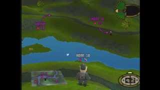 Hogs of War ps1 marranos en guerra team purple  savegam  gameplay [upl. by Ellierim]