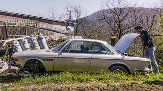 BMW 30 CSI Una rara E9 abbandonata in Molise  Davide Cironi Dal Pollaio alla Pista Ep3 SE04 [upl. by Ahkos619]